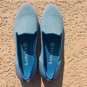 Rothy’s Loafer Indigo Blue Cloud (Retired) size 10.5